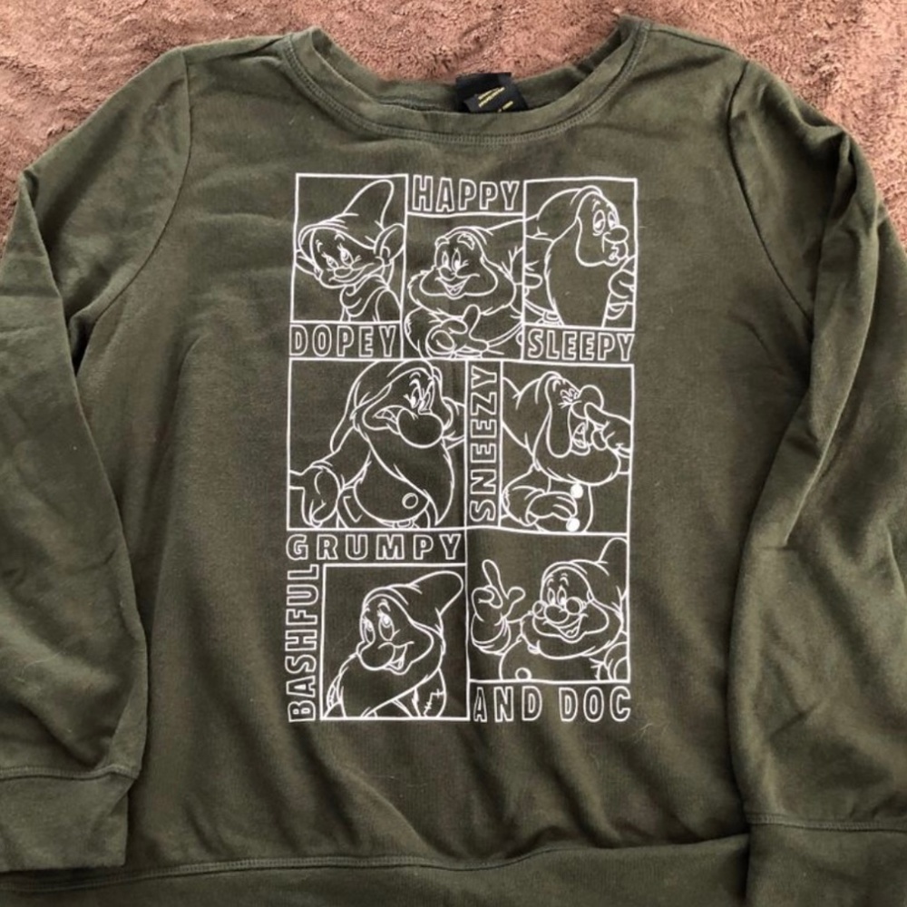 Shirt seven dwarfs disney